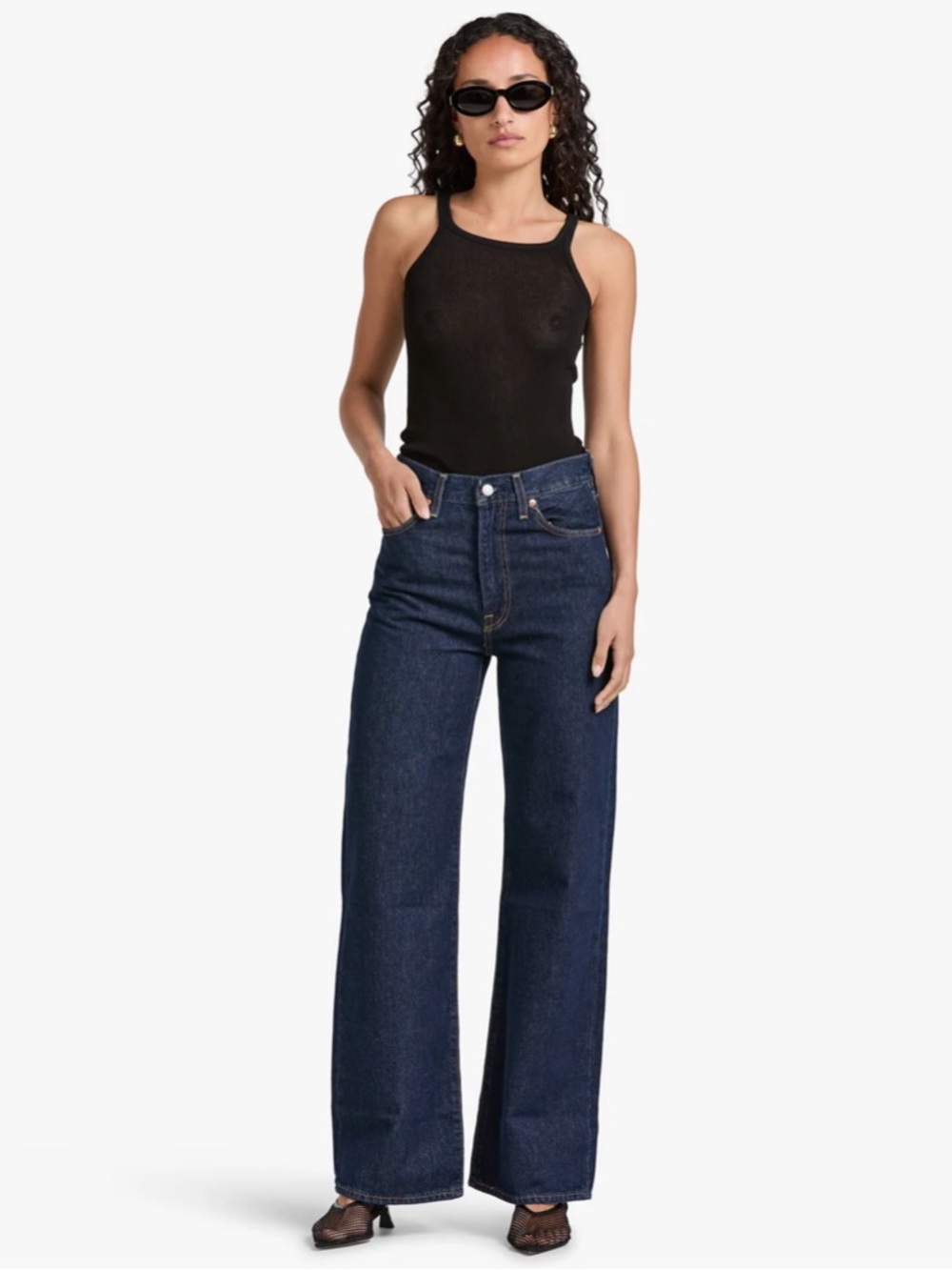 Levis ribcage wide leg jeans - Picture 10 of 12